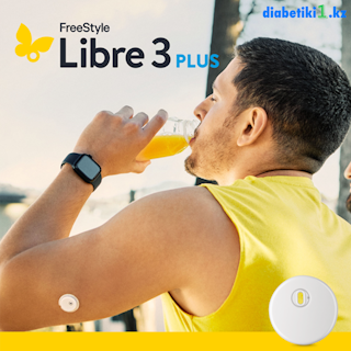 FreeStyle Libre 3 Plus — Новинка в продаже на Diabetiki1.kz