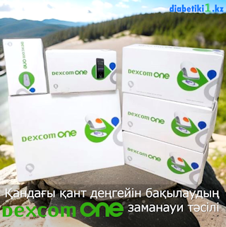 Dexcom One, қант деңгейін бақылау, CGM жүйесі, қант диабеті, Dexcom One сатып алу, Diabetiki1.kz, қант сенсоры.