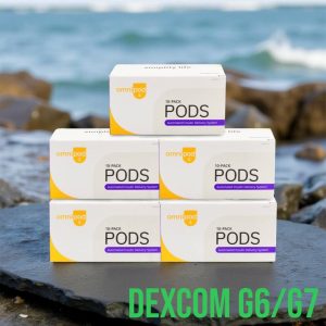 Omnipod 5 (G6/G7): 5 коробок подов (срок 09/2027+)