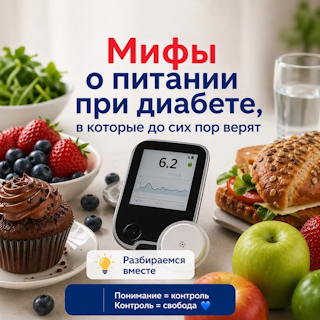 Мифы о питании при диабете, в которые до сих пор верят